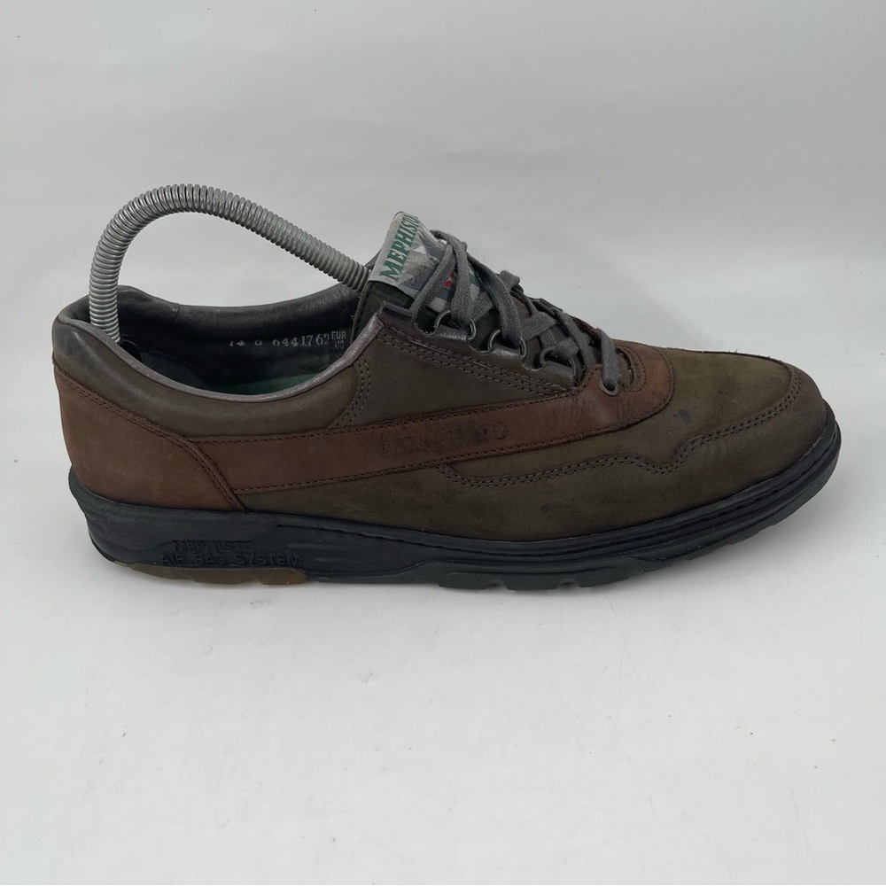 Mephisto Running Women’s - SZ 11- Brown Grey Leather Air Jet System Shoe Loafer